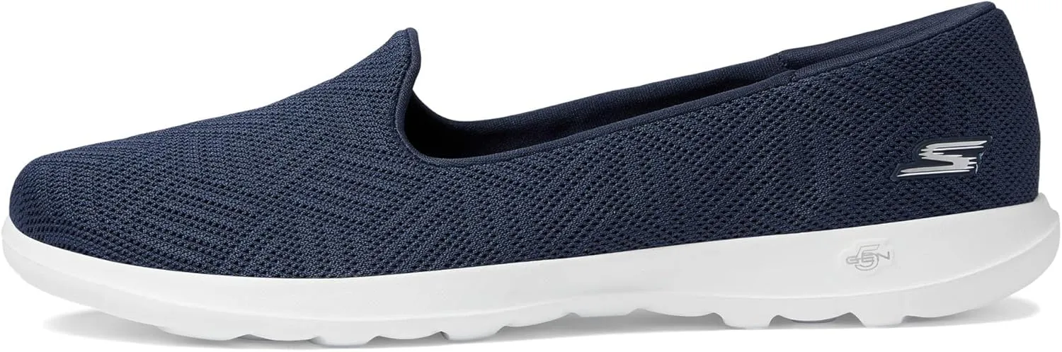 Skechers Women's Go Walk Lite-Sweet Gal Slip-on Mesh Sneakers Ballet Flat