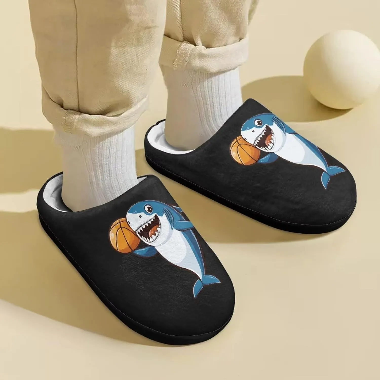 Slippers for Kids Anti-slip House Slippers Warm Plush Slippers Cozy Bedroom Slippers