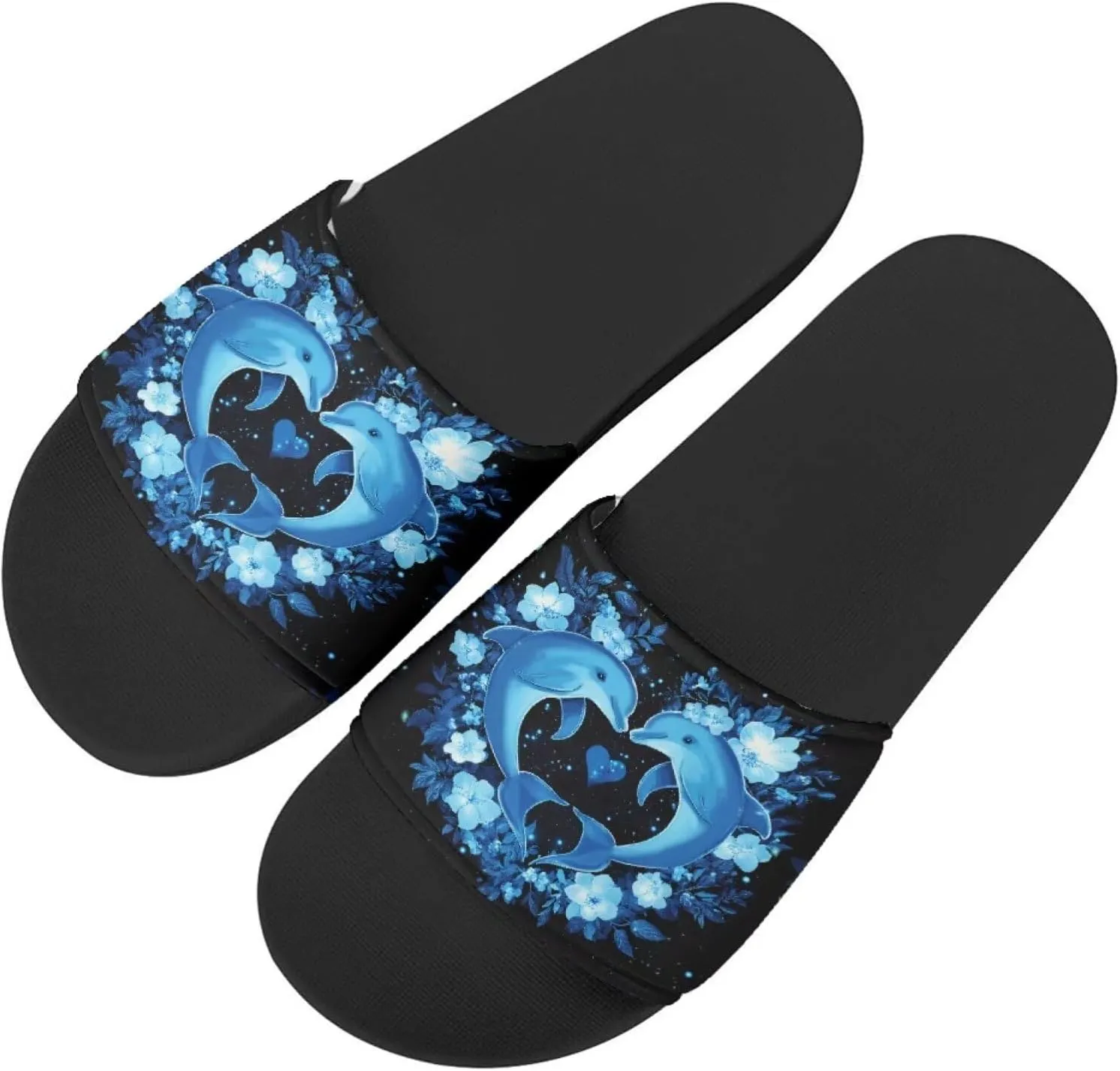 Slippers for Women, Anti Slip House Shoes for Men, Open Toe Beach Sandals Summer Shoes