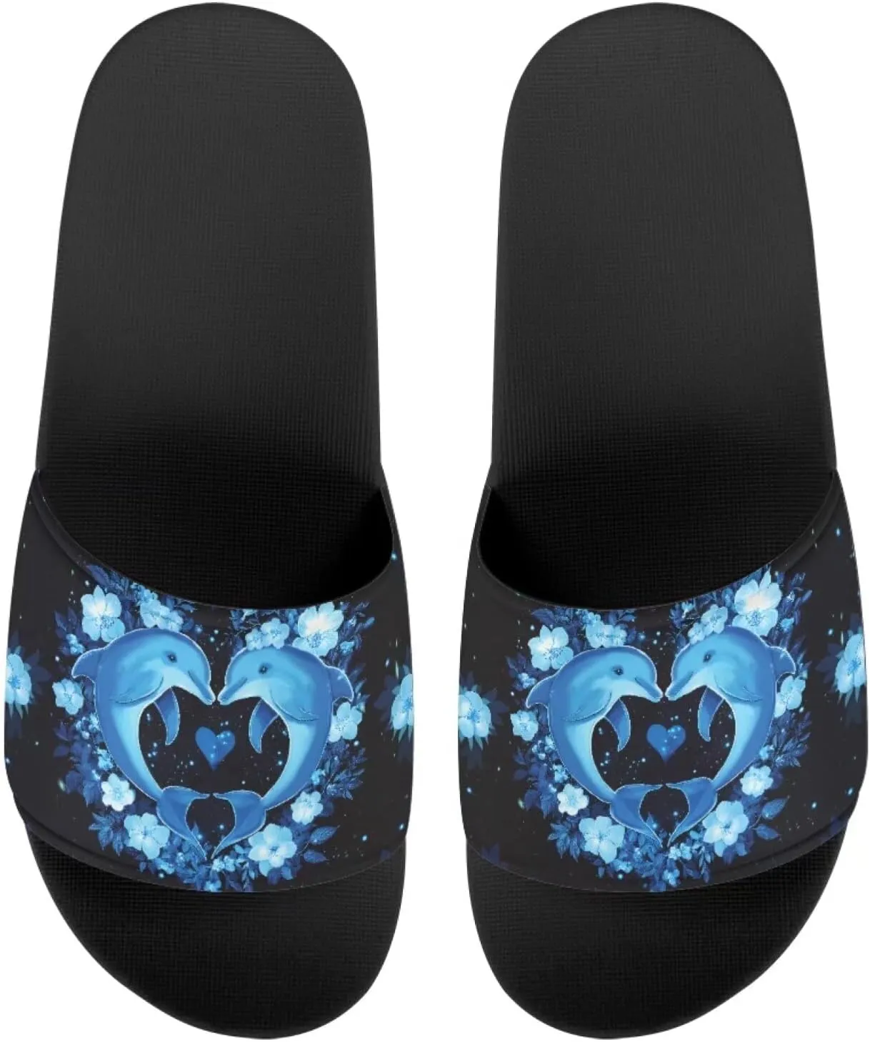 Slippers for Women, Anti Slip House Shoes for Men, Open Toe Beach Sandals Summer Shoes