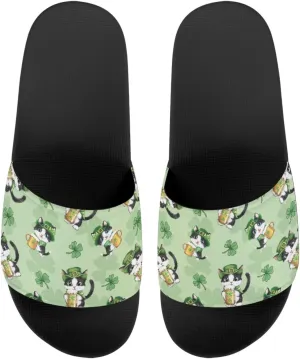 Slippers for Women Men, Anti Slip House Shoes Slides Slippers Casual Beach Sandals Summer Shoes