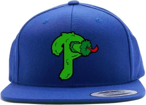 Snapback Blue Phanatic P Logo Hat