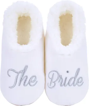 Snoozies Pairable Slipper Socks - Funny House Slippers for Women, Non-Slip Fuzzy Slipper Socks