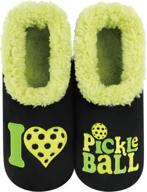 Snoozies Pairable Slipper Socks - Funny House Slippers for Women, Non-Slip Fuzzy Slipper Socks