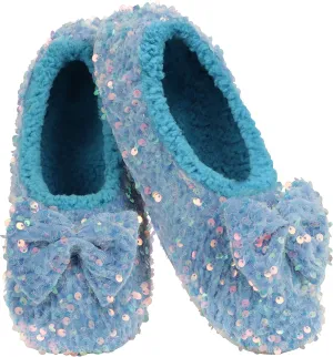 Snoozies Womens Glamour Bling Ballerina