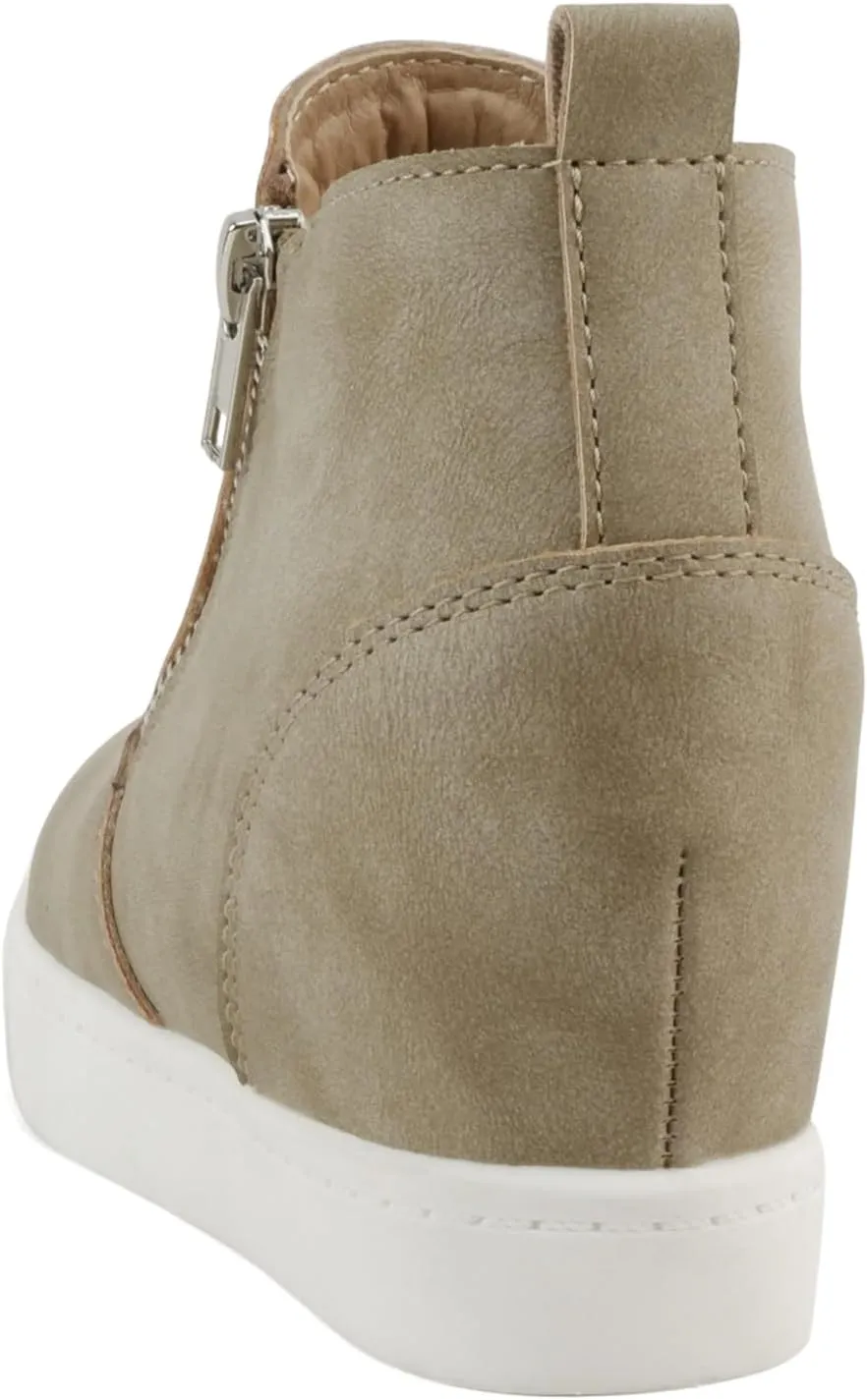 Soda Kids/Children/Girls Taylor-2 Hidden Wedge Booties Fashion Sneaker Shoes Side Zipper