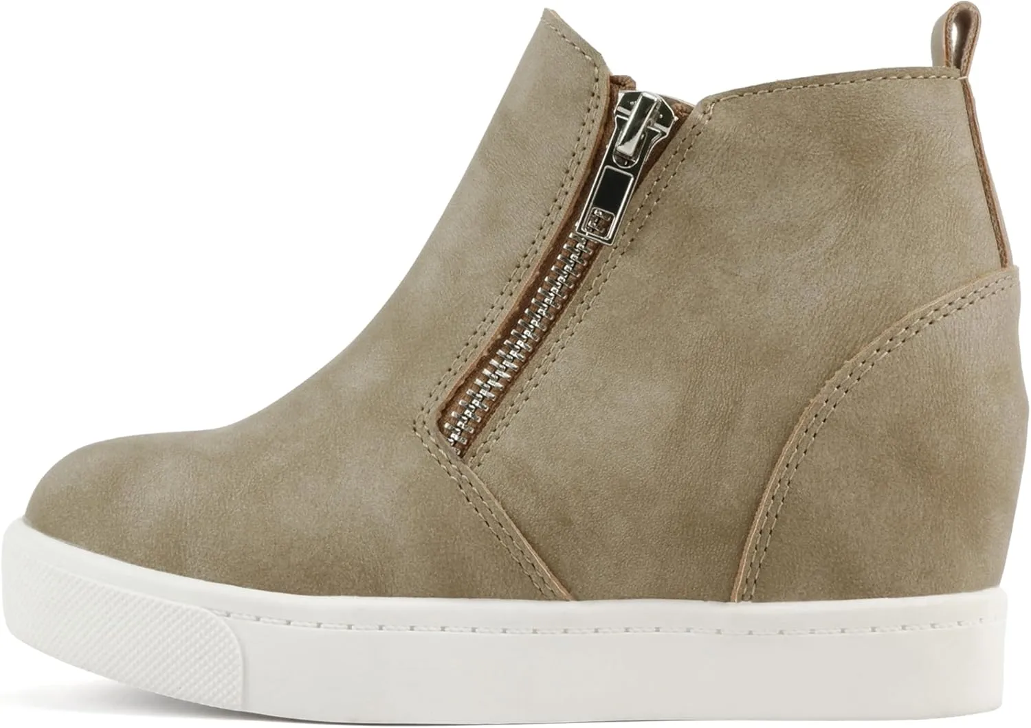 Soda Kids/Children/Girls Taylor-2 Hidden Wedge Booties Fashion Sneaker Shoes Side Zipper