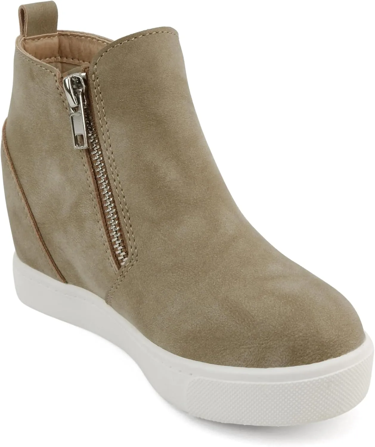 Soda Kids/Children/Girls Taylor-2 Hidden Wedge Booties Fashion Sneaker Shoes Side Zipper