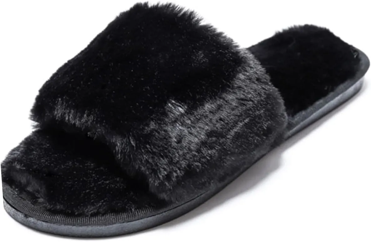 Soft-soled Slippers Dearfoam Plush Non-slip Slippers Household Footwear Anti-slip Comfortable Made for Relaxation