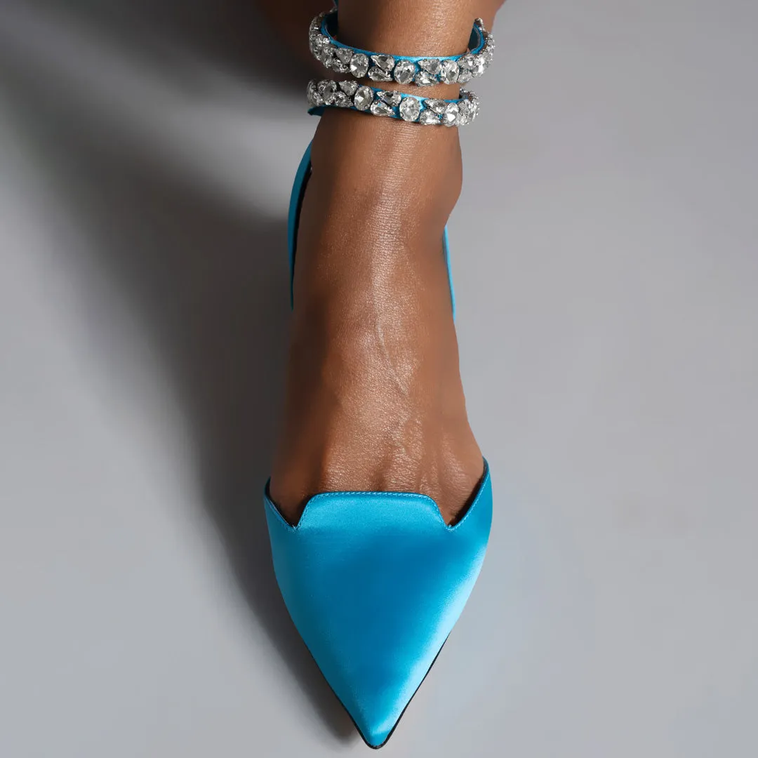SOLEIL BALLET FLAT OCEAN