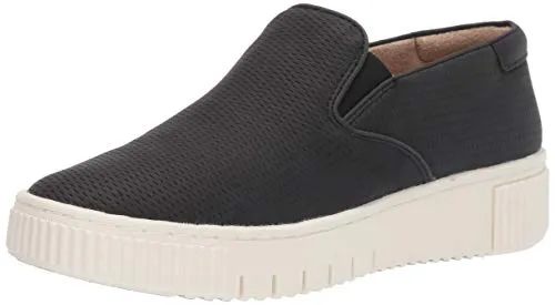 SOUL Naturalizer Women's Tia Platform Sneaker Black 6.5 W