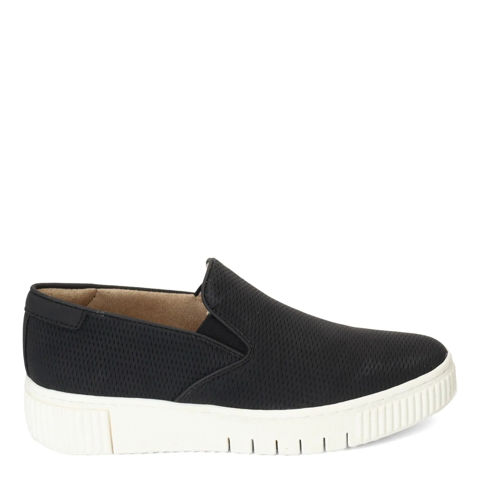 SOUL Naturalizer Women's Tia Platform Sneaker Black 6.5 W