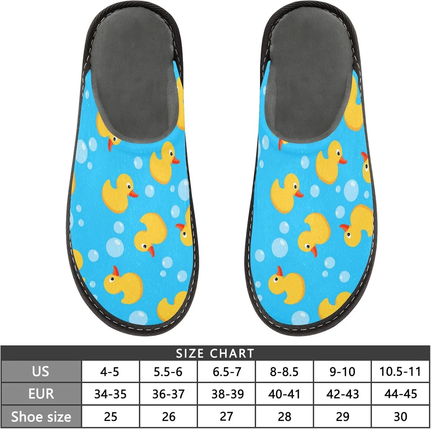 Spa Slippers Indoor House Fuzzy Slippers Soft Memory Foam Non-Slip Home Slipper Winter Shoes For Bedroom Hotel Travel 4-11