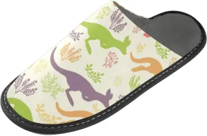 Spa Slippers Indoor House Fuzzy Slippers Soft Memory Foam Non-Slip Home Slipper Winter Shoes For Bedroom Hotel Travel 4-11