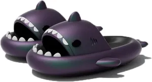 Spotted Starlight Shark Slides, New Cloud Shark Slippers, Soft Quick Dry Anti-Slip Open Shark Sandals