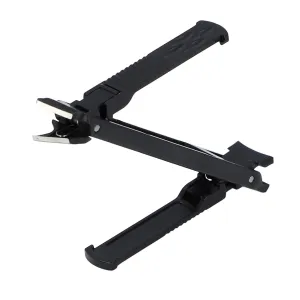 Stainless Steel Double Ended Nail Clipper for Home Travel Portable Ultra Thin Toenail Clipper (Black)