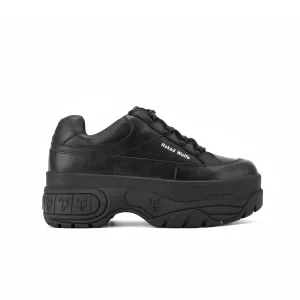 Stomper Black Leather