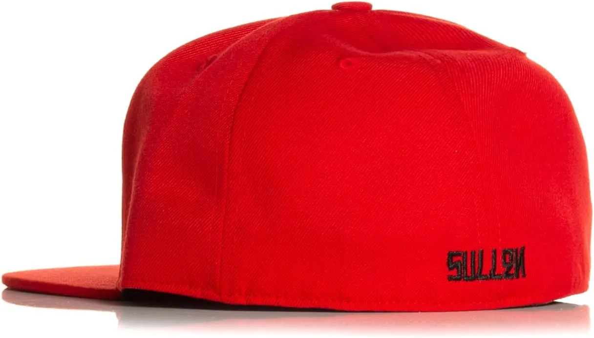 Sullen Badge Fitted Tattoo Lifestyle Logo Flat Bill Hat