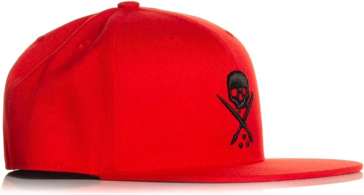 Sullen Badge Fitted Tattoo Lifestyle Logo Flat Bill Hat