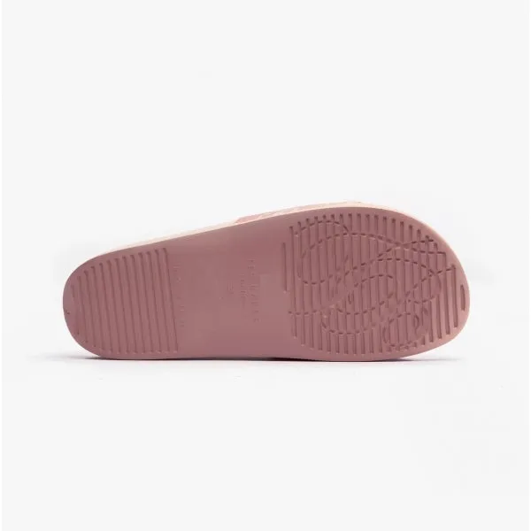 Ted Baker KRISTIN MAGNOLIA FLOWER Womens Sliders Dusky Pink