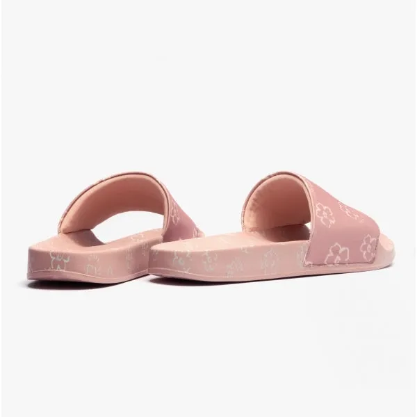 Ted Baker KRISTIN MAGNOLIA FLOWER Womens Sliders Dusky Pink