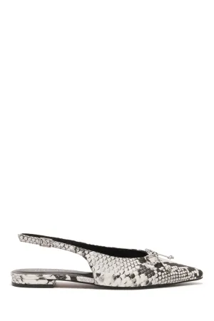 THERAPY Lavin Flat Point Black White Snake