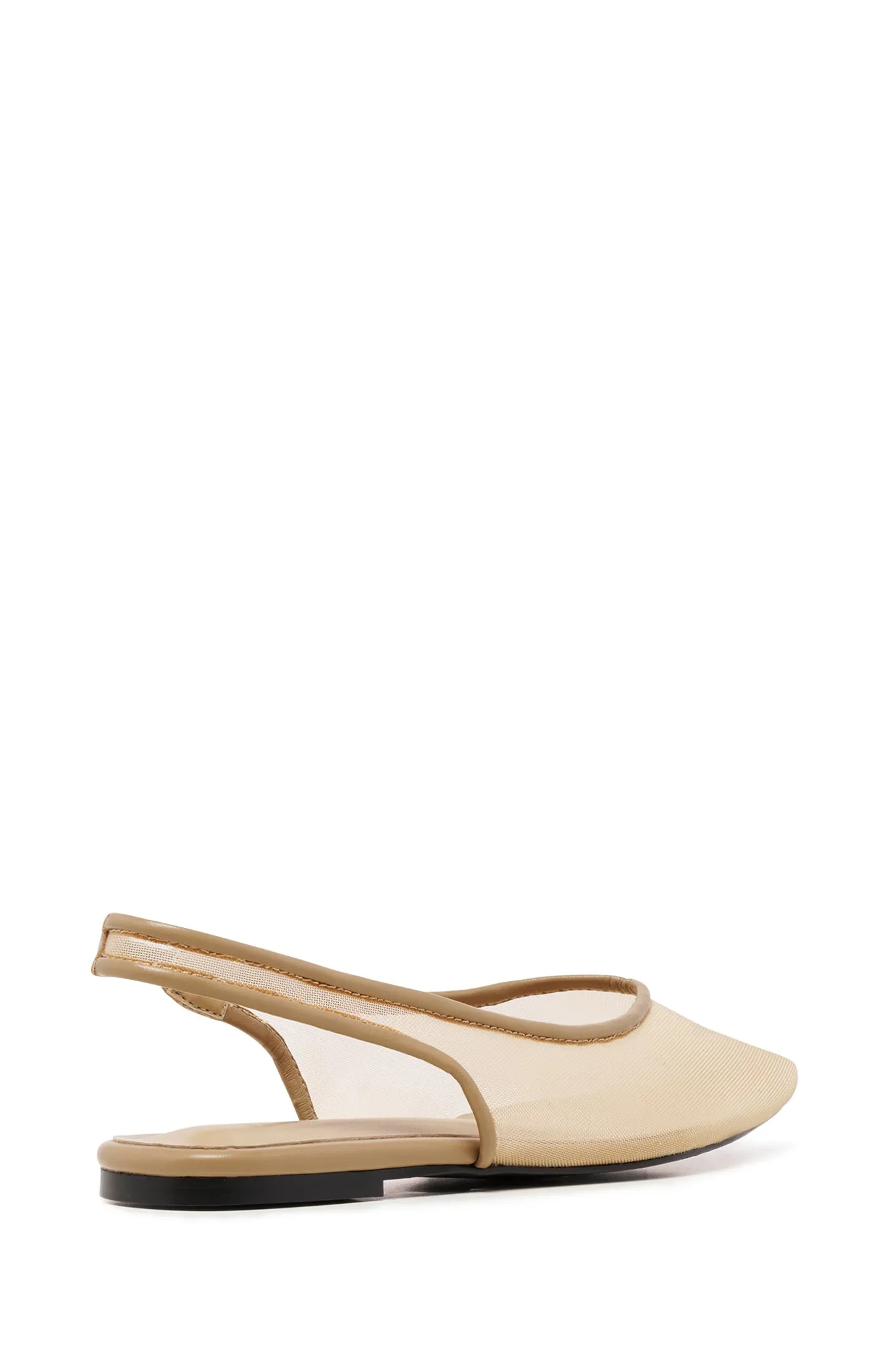 THERAPY Lazer Nude Patent Ballet Flat