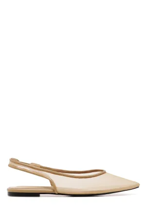 THERAPY Lazer Nude Patent Ballet Flat