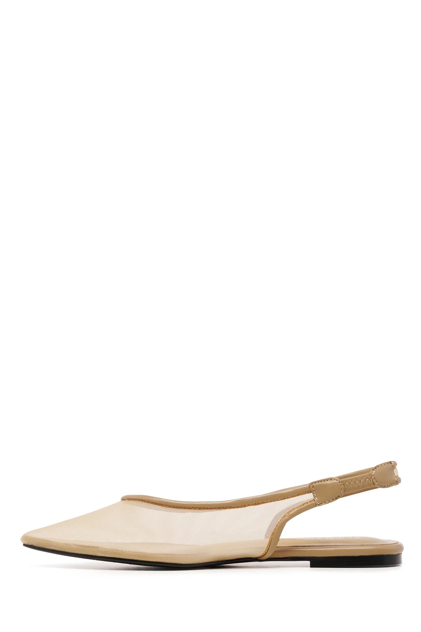 THERAPY Lazer Nude Patent Ballet Flat