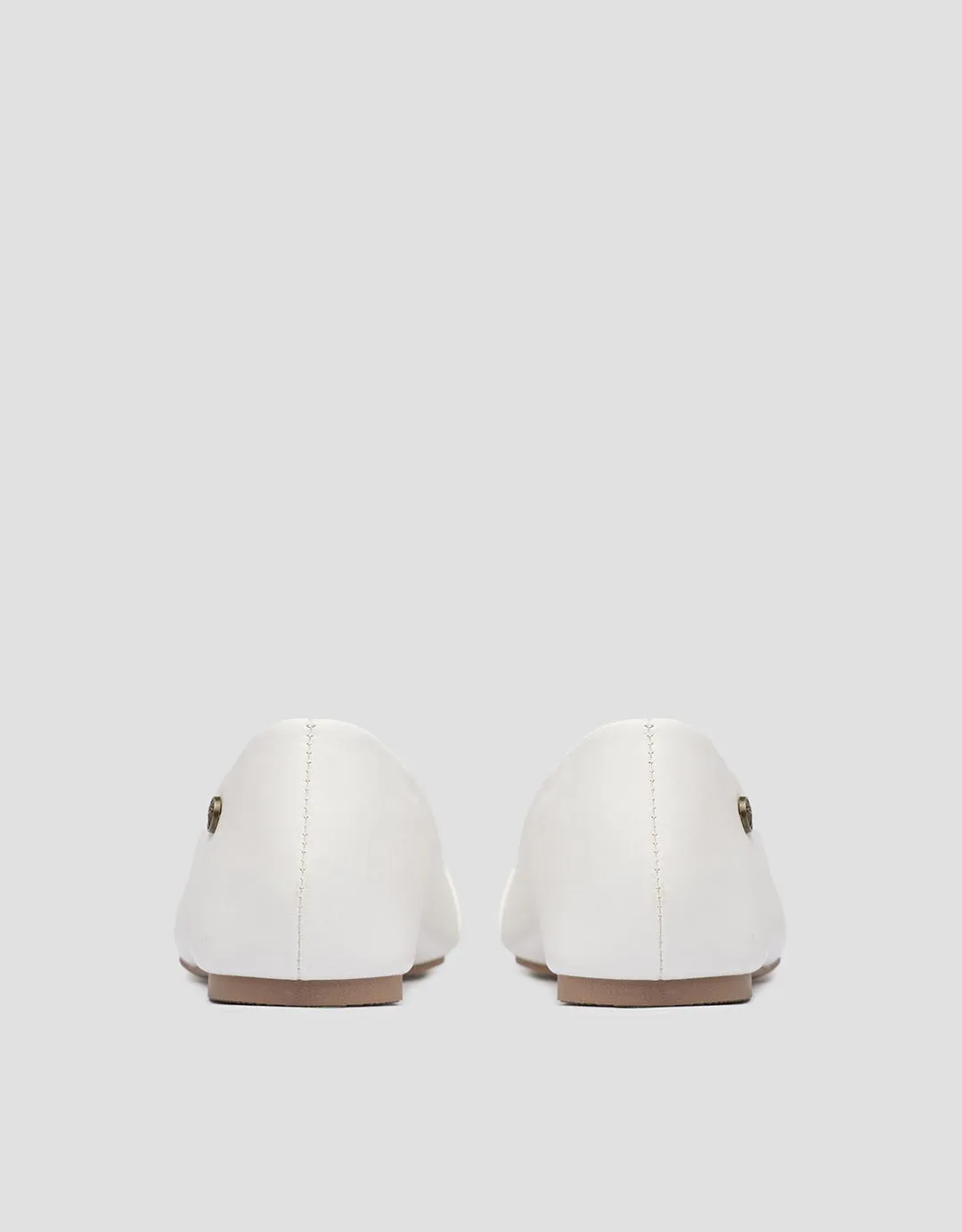 Triset Buckle Point Sepatu Flat Wanita