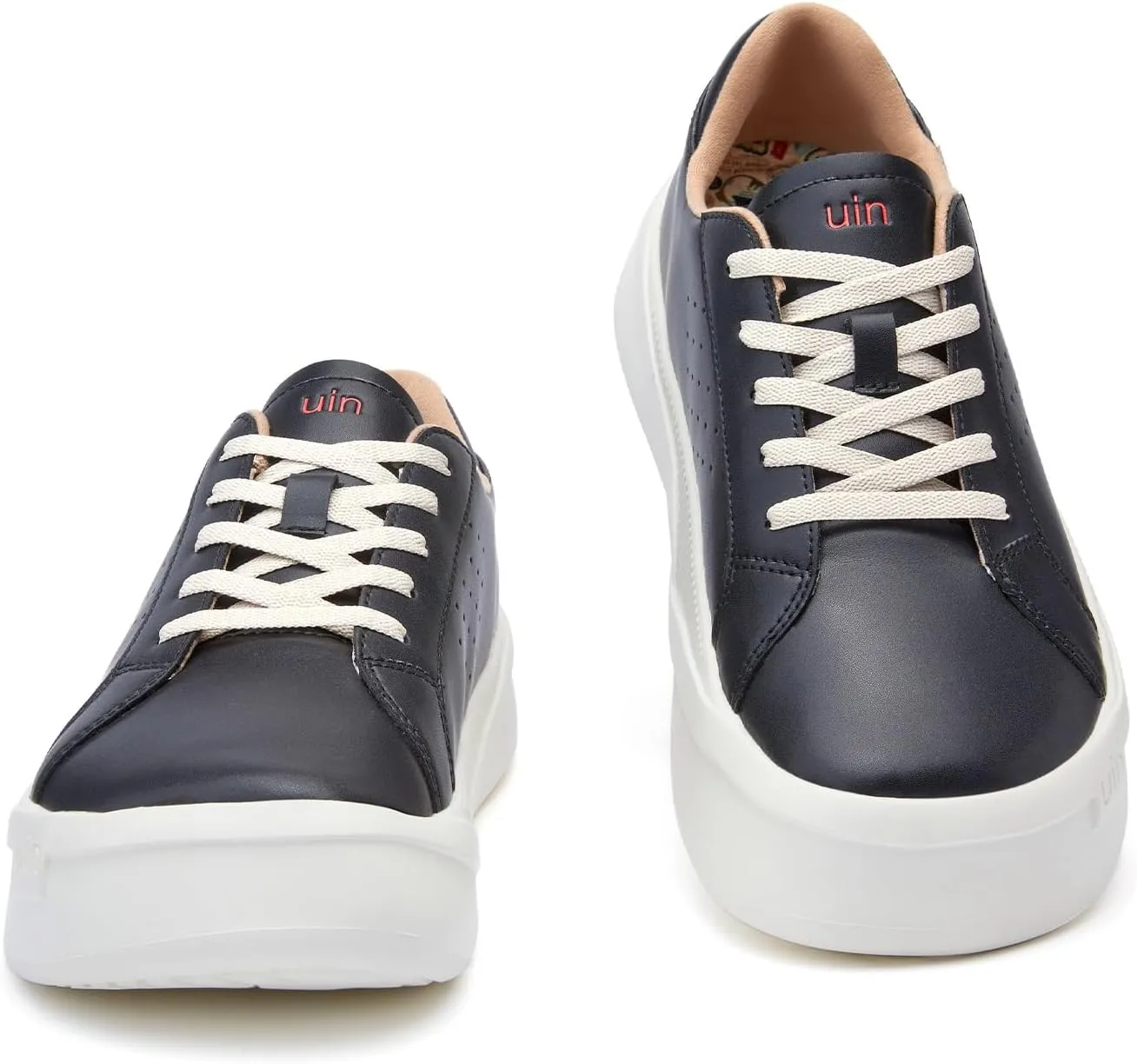 UIN Women's Platform Fashion Sneaker Comfortable Casual Art Travel Shoes Victoria
