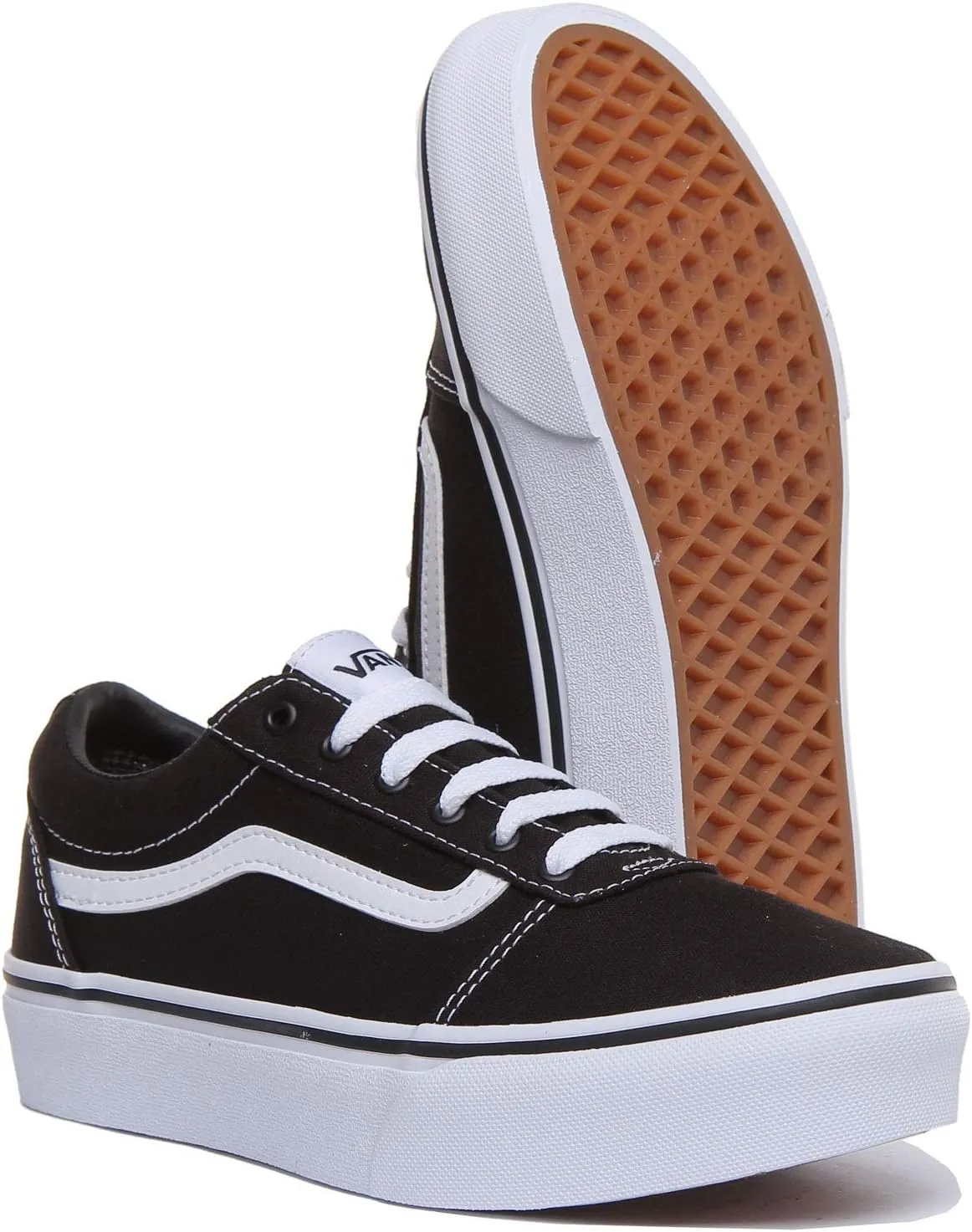 Vans Girl's Ward Platform Canvas Sneaker