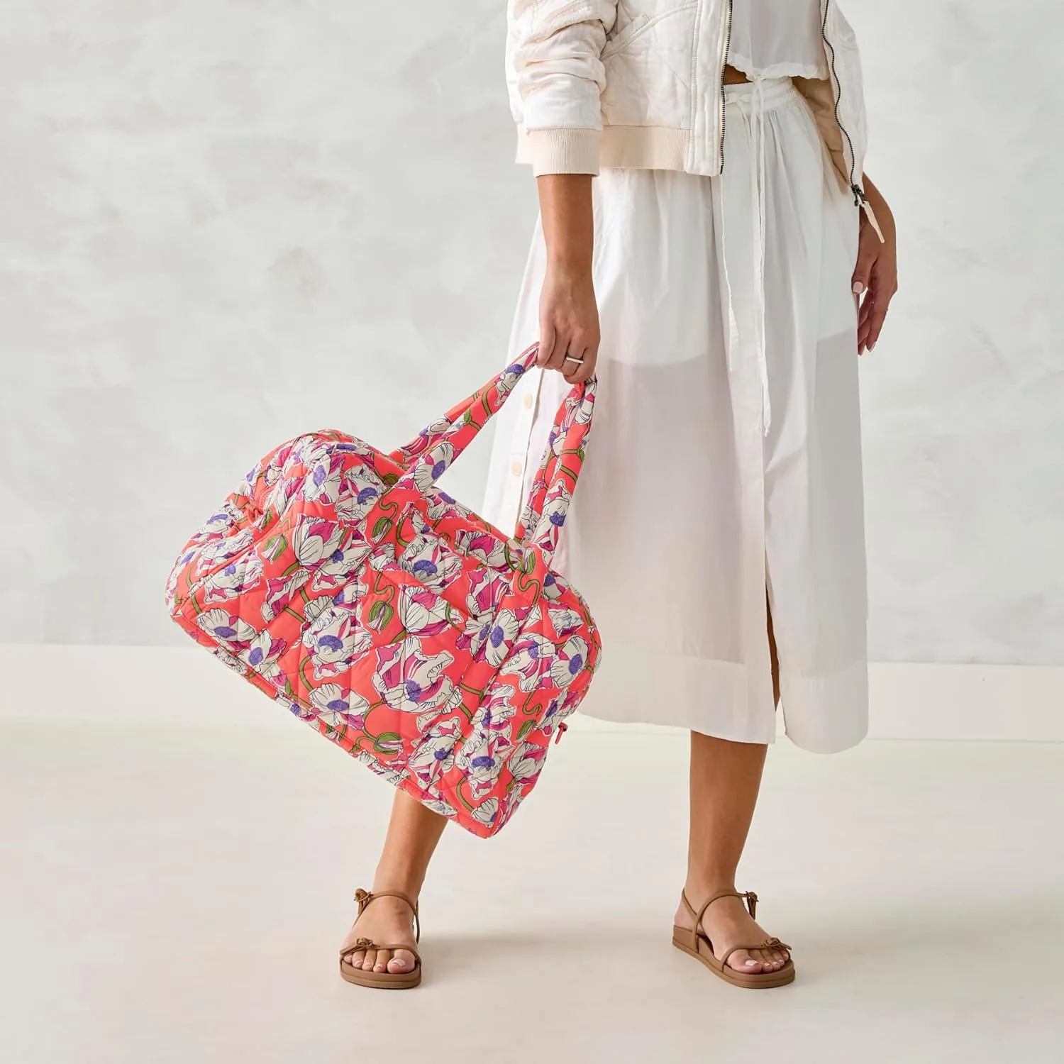 Vera Bradley Women's Featherweight Miramar Weekender Travel Bag