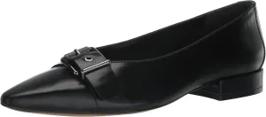 Vince Camuto Women's Megdele Buckle Flat Loafer