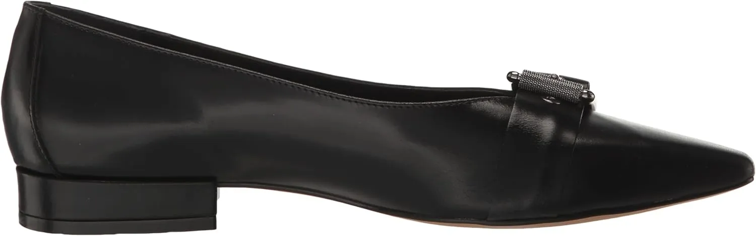 Vince Camuto Women's Megdele Buckle Flat Loafer