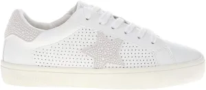 Vintage Havana Womens Gadol Perforated Lace Up Sneakers Shoes Casual - White