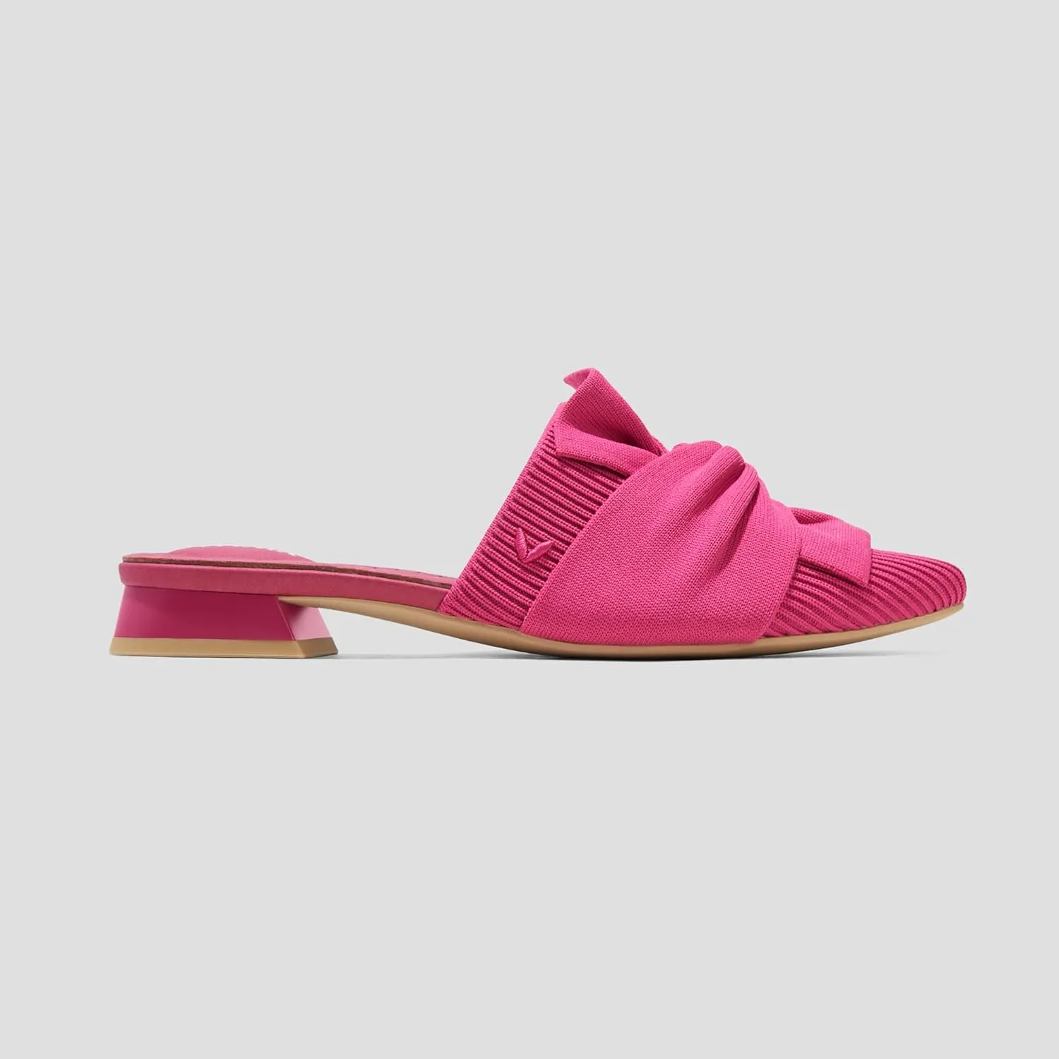VIVAIA Yaffa Pro Mules for Women Slip On Pointed-Toe Knot Mules Women's Casual Slip on Washable Comfortable Shoes Pointed-Toe Style
