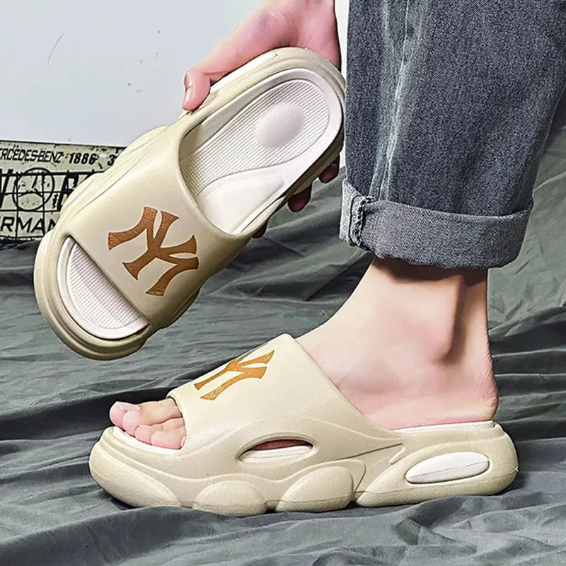 Warrior Thick Sole Y2K Non-slip Comfortable Cloud Slippers
