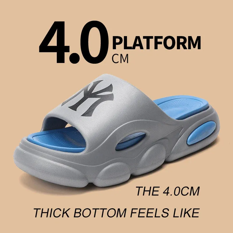 Warrior Thick Sole Y2K Non-slip Comfortable Cloud Slippers