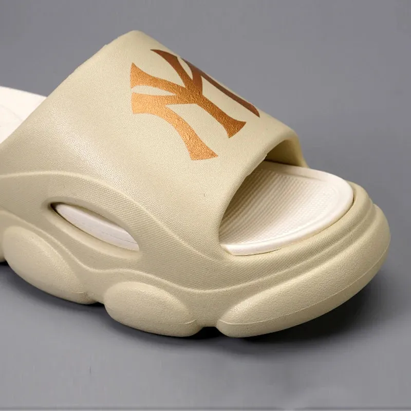 Warrior Thick Sole Y2K Non-slip Comfortable Cloud Slippers