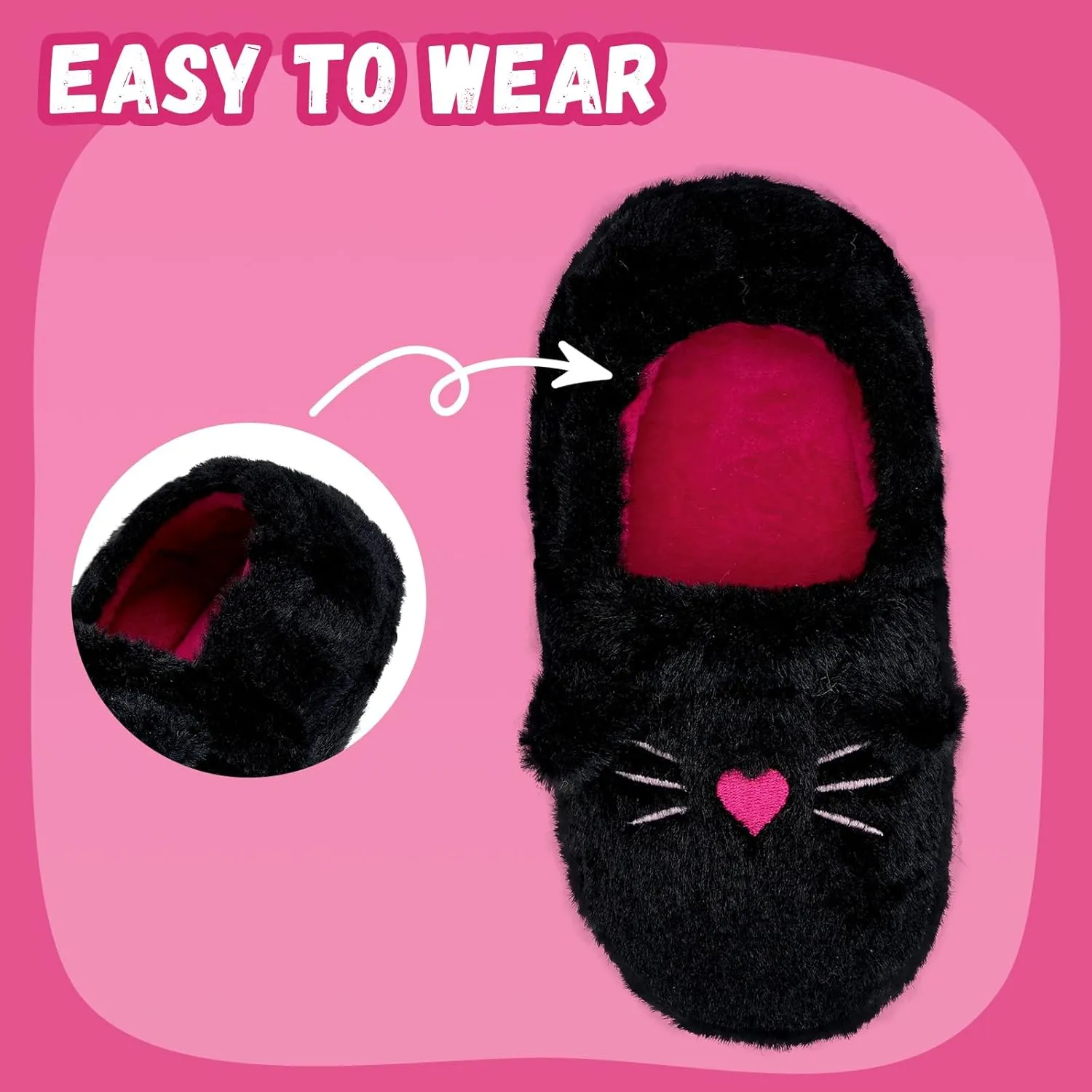 WateLves Toddler Slippers Unisex-Child Full Wrapped Bedroom Slipper Boys Girls Comfortable Winter House Shoes(Toddler/Little Kid/Big Kid)