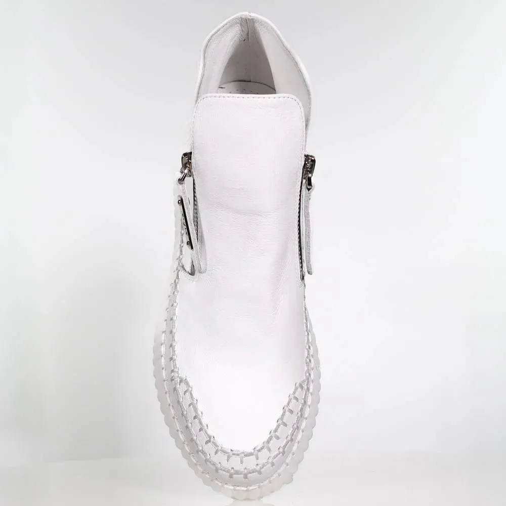 Wesley Sneaker Boot - White