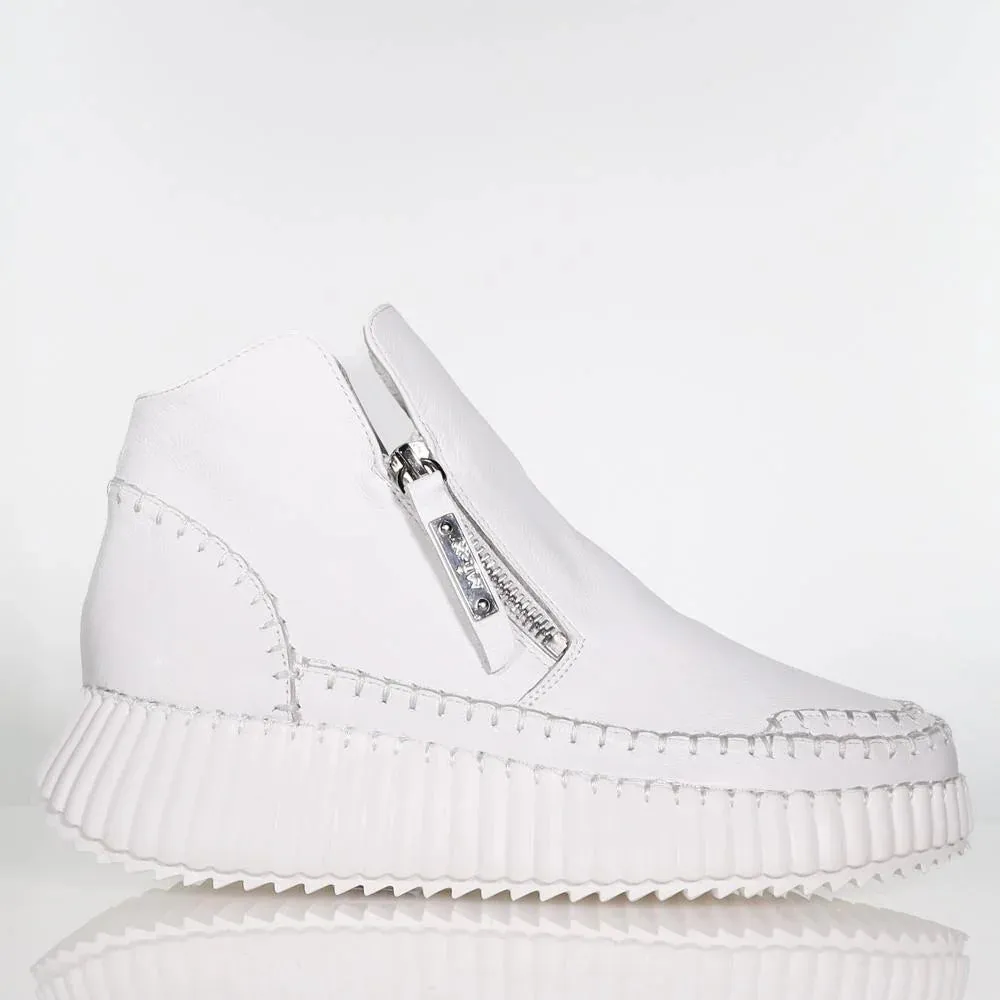 Wesley Sneaker Boot - White