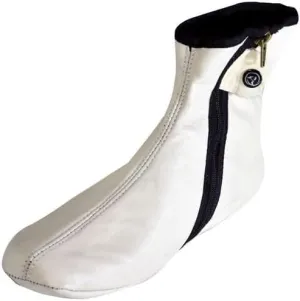 White Winter Leather Socks Khuff Slipper Home Shoes 100% Halal (6-12 Size) By ADEEFA ENTERPRISES. (White, US Footwear Size System, Adult, Women, Numeric, Medium, 7)