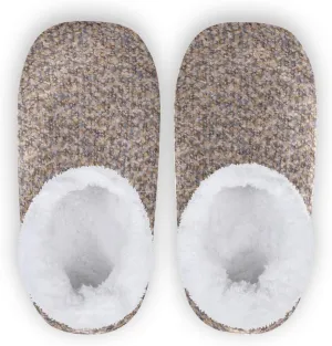 Winter House Slippers for Women/Men with Red And Yellow Autumn Maple Leaves Element Cozy Fleece Slippers