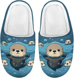 Winter Warm Slipper for Kids Girls Boys Comfy Home House Shoes Size 9-14.5