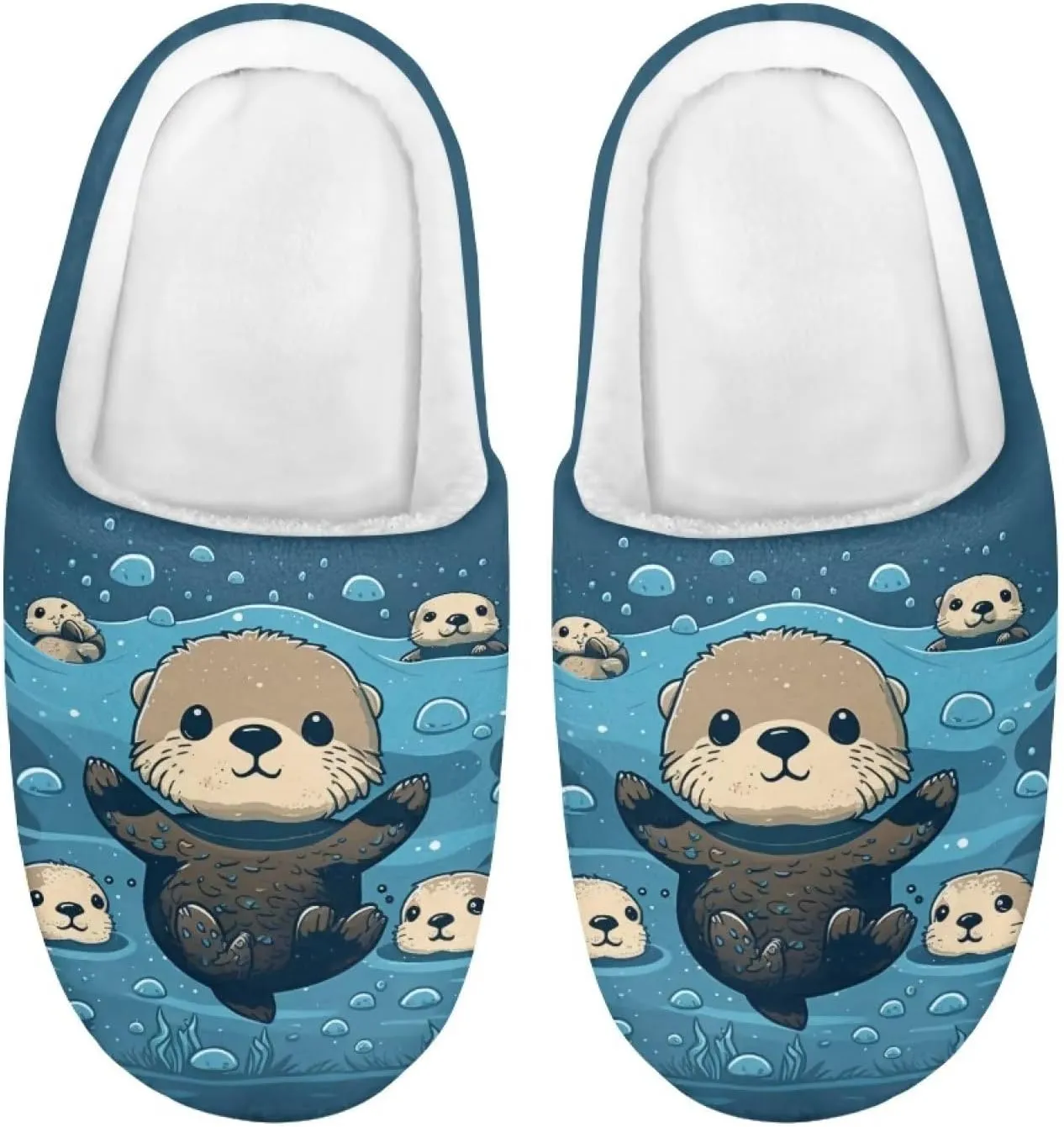 Winter Warm Slipper for Kids Girls Boys Comfy Home House Shoes Size 9-14.5