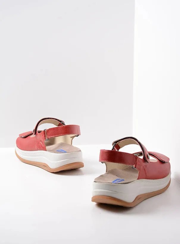 WOLKY ADURA RED LEATHER