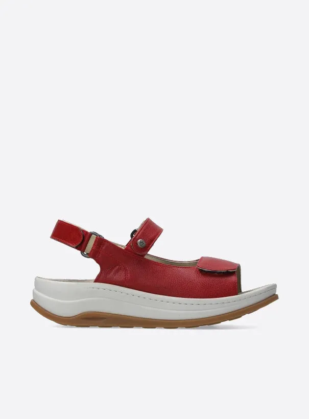 WOLKY ADURA RED LEATHER