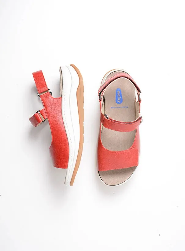 WOLKY ADURA RED LEATHER